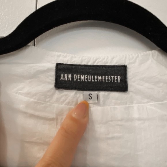 *SOLD* Ann Demeulemeester Gray Pinstriped Vest Waistcoat - Picture 6 of 11